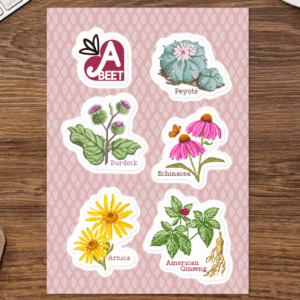 Endangered Botanical Sticker Sheet